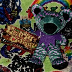 Grateful Dead Bear "Pearly Baker" By Liquid Blue ~NWT~